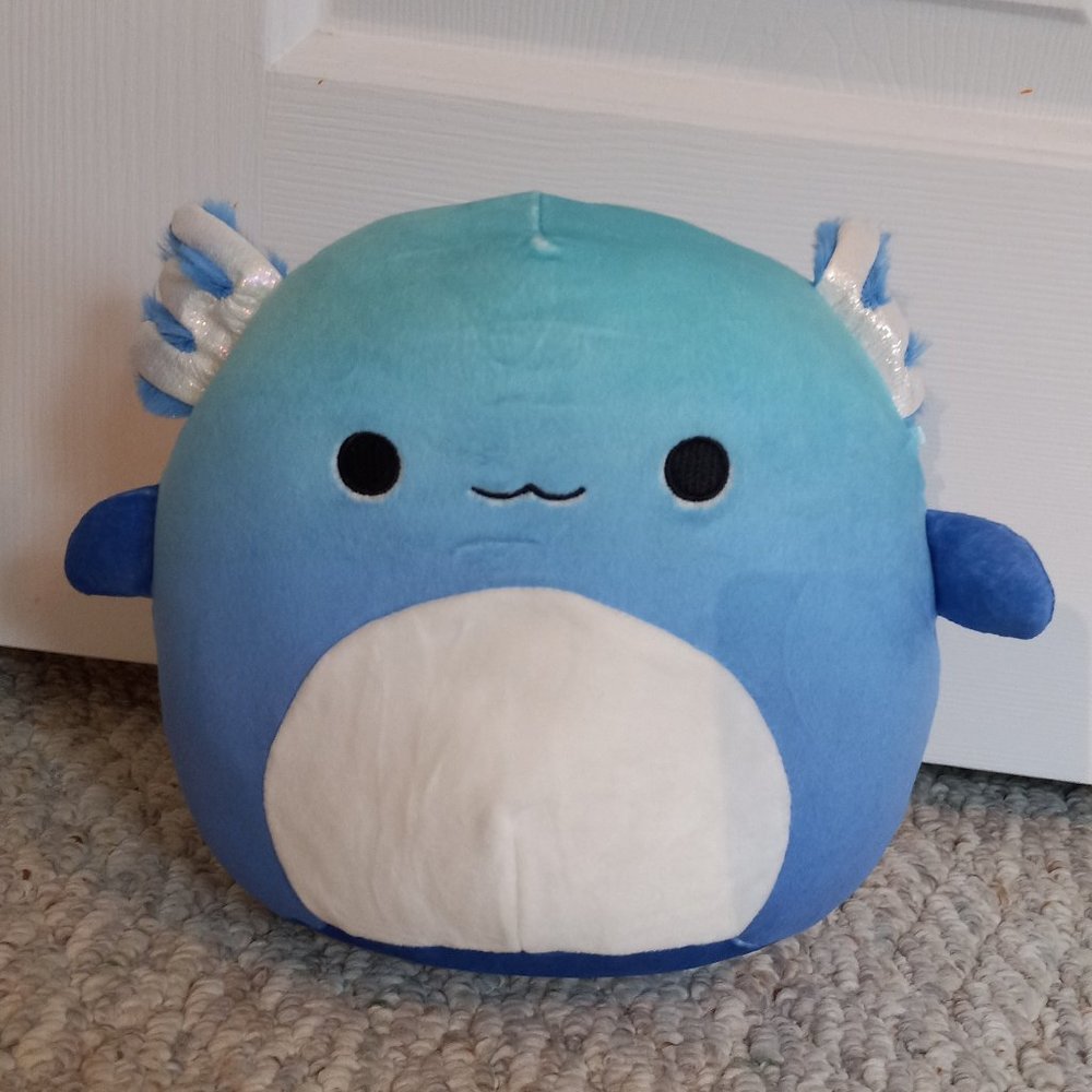 Blue Axolotl Squishmallow